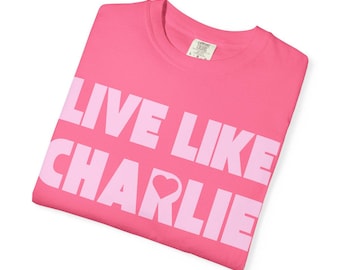 Lebe wie Charlie Vaterländischen Entwurf | USA Digital Download