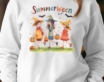 Brujas de verano PNG / Halloween en verano Descarga digital