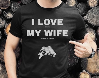 Husband Fishing Shirt, Mens Fishing Shirts Funny, Dad Fisherman Shirt, Fishing Graphic Tee, Fishing T Shirt, Fisherman Gifts, Fishing Shirt