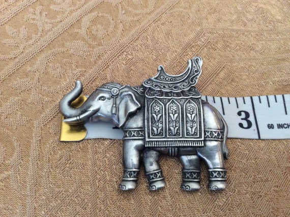 Asian Elephant Pin - image 1