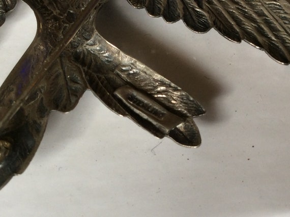 Sterling Silver Hummingbird pin - image 4