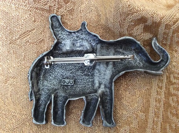 Asian Elephant Pin - image 3