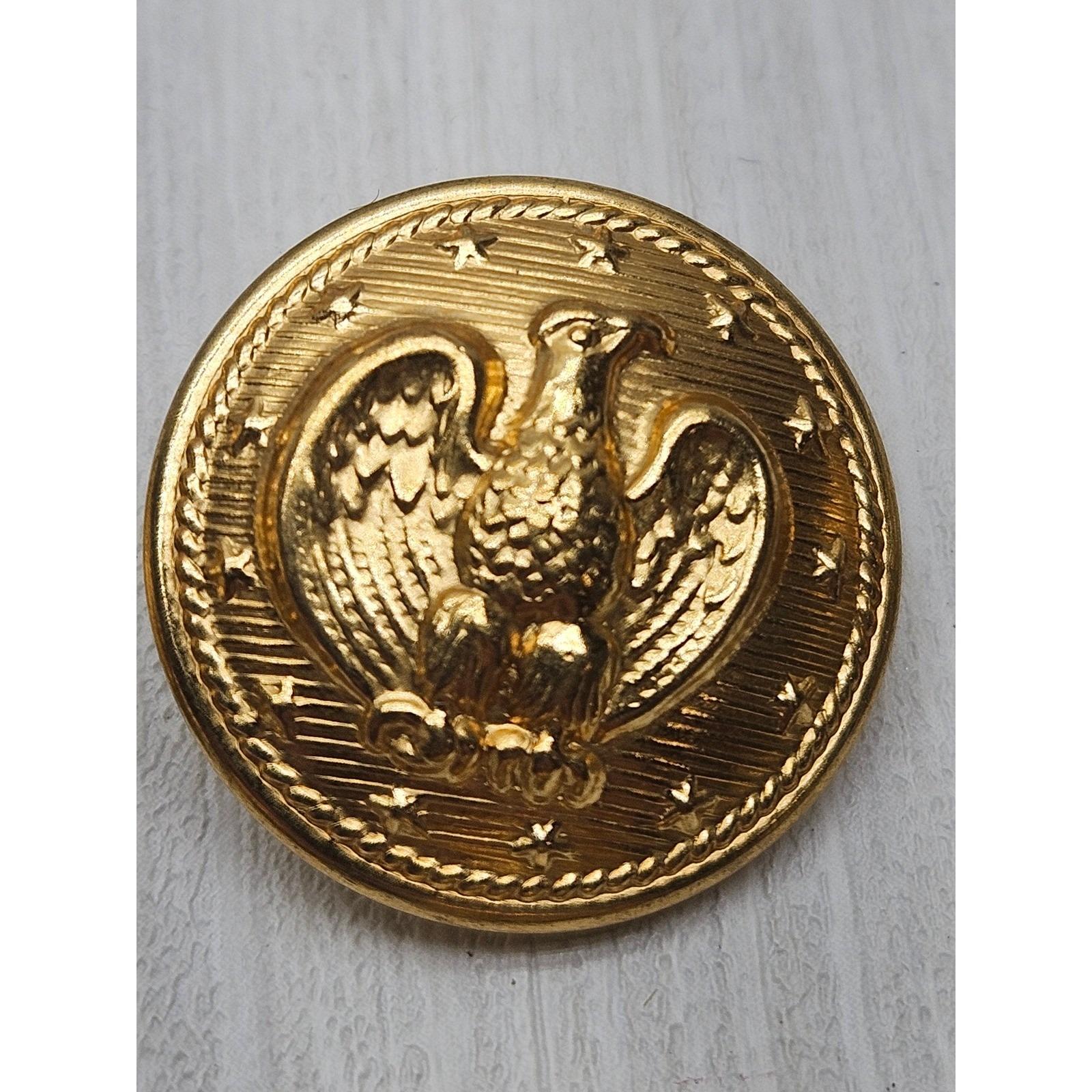 Lot of 96 Military Reproduction Gold Tone Eagle Buttons US NAVY 7/8 ...