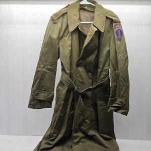 Vintage Us Military Wool Overcoat - Etsy