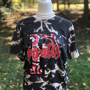 Pirates Shirt | Pirates Bleached Shirt | Pirates Football | Pirates Basketball | Pirates Mama Shirt | Sports Mom Shirt | Pirates | Football
