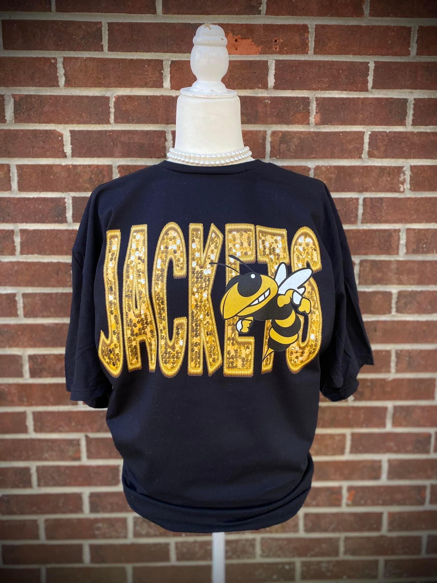 Jackets Shirt | Jackets Football Shirt | Football Mom Shirt | Football Mom | Yellow Jackets Shirt | Jackets | Football Mama | Yellow Jackets