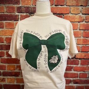 Bulldogs Shirt | Bulldogs Football Shirt | Football Mom Shirt | Coquette | Bulldogs Cheer | Bulldogs | Football Mama | Bulldogs Bow Shirt