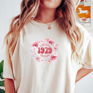 46th birthday gift shirt, Limited Edition 1979, 46th Birthday Shirt, Birthday Gifts for her, 46th Birthday Present, 1979 B-day Unisex Tshirt