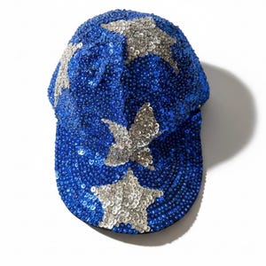 Sequin Disco Trucker Hat - Etsy UK display picture 2
