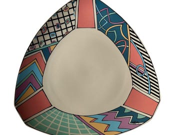 Rosenthal Studio Line Germany Dorothy Hafner Flash Triangular Vase