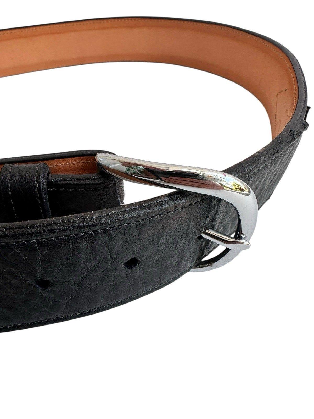 Appaloosa Hand Tooled Reversible Leather Belt Size 40 Tooled Leather Belt Man Black Brown 34 Appaloosa Trading Co  main image 4