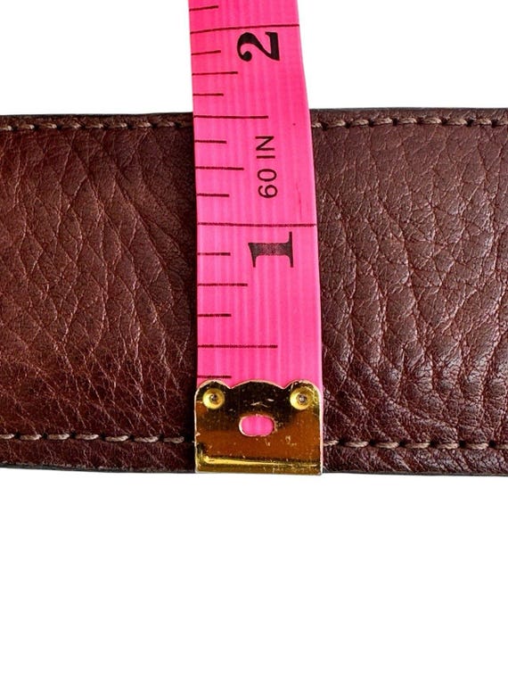 Tooled Leather Belt Man Black Brown 34 Appaloosa Trading Co  display picture 1
