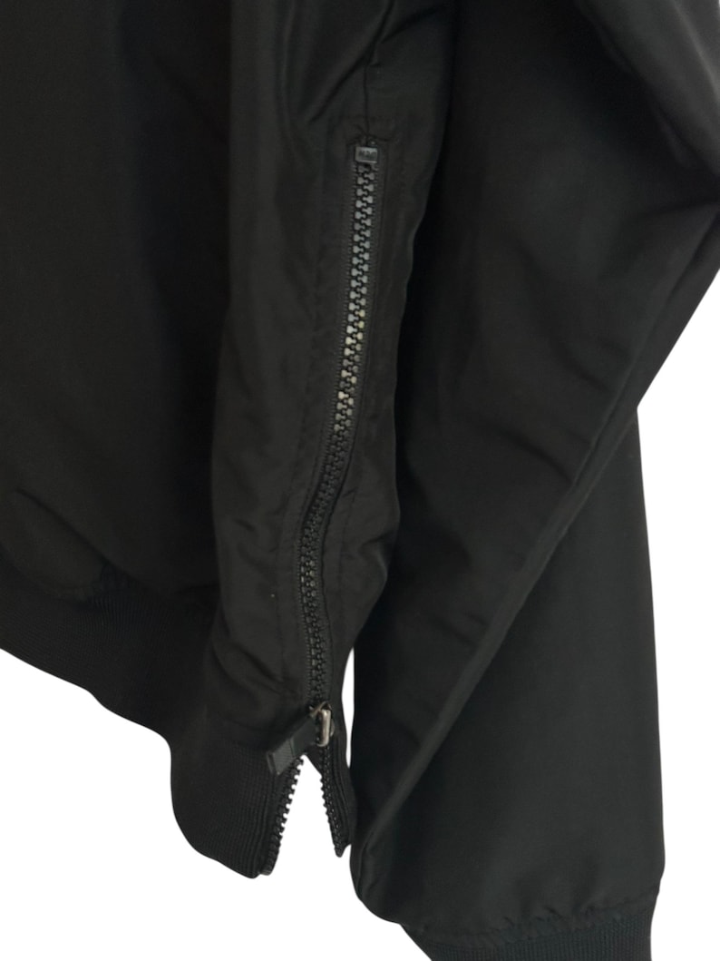 Vintage Nike Middle Swoosh svart New York Half Zip vindjacka pullover jacka herr XL bild 5