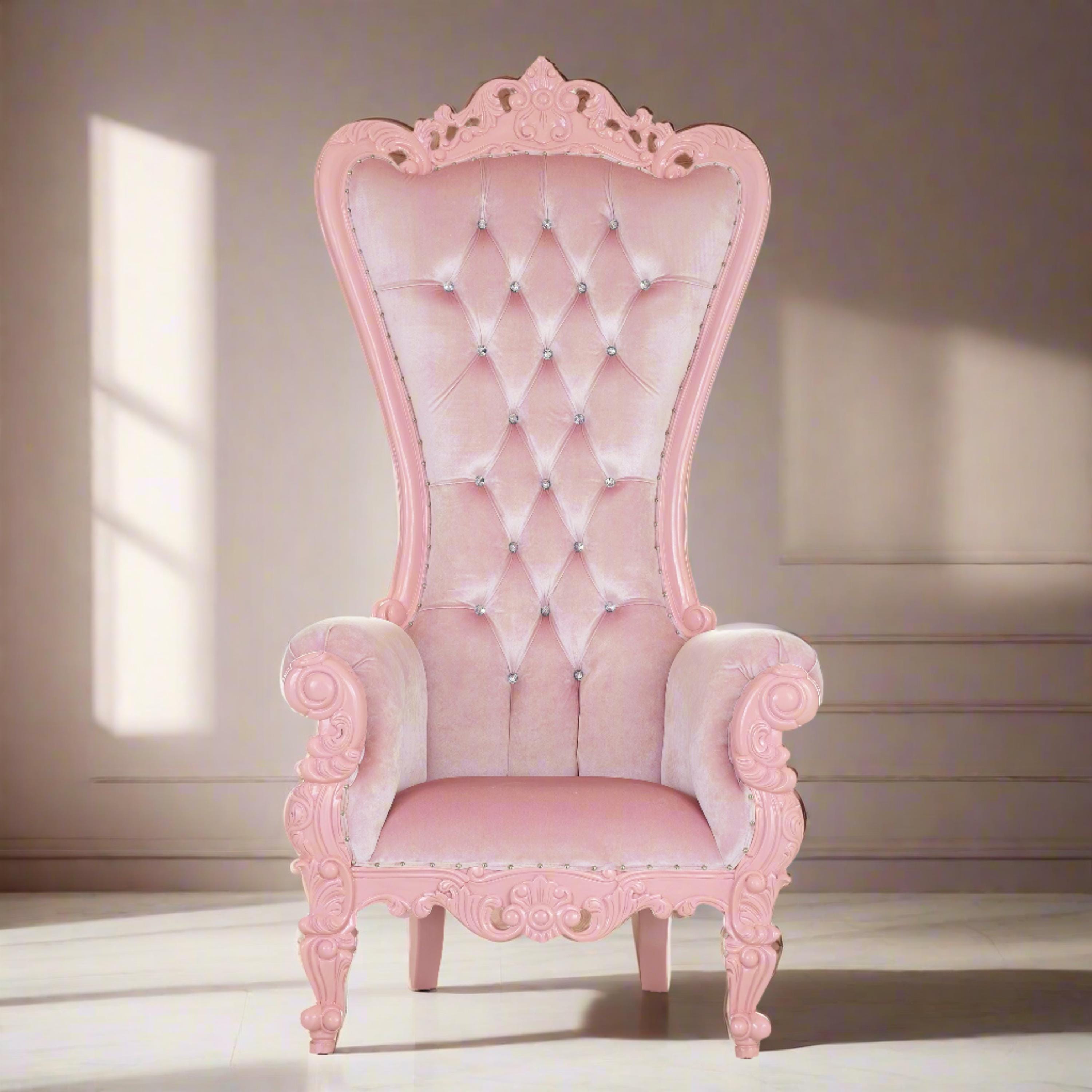 Pink royal chair discount