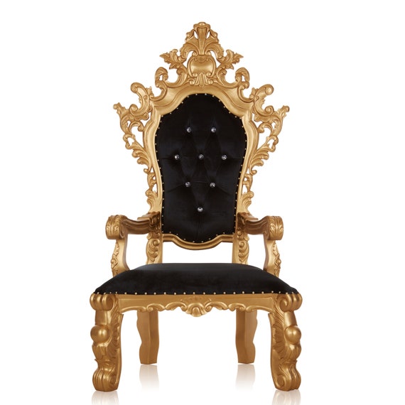 Handcrafted Gothic King Throne Chair Etsy Canada