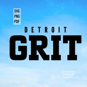 Detroit Grit football svg, Detroit football svg, Lions Football shirt svg, Motor City football svg