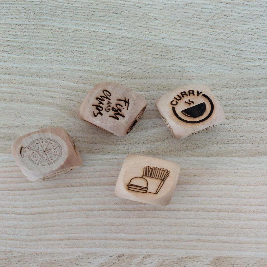 Takeaway Fun Dice Make Your Dining Choices by Chance. Etsy
