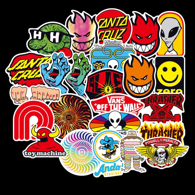 Cartoons Logos Quotes Brands Symbols Stickers lot of Stickers Etsy