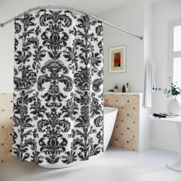 Victorian Style Shower Curtains Etsy