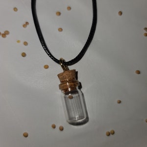 Handmade Mustard Seed Necklace- Matthew 17:20