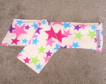 Weighted Scarf up to 1800g ** Fleece ** Deep Pressure Sensory Comfort – Autism & ADHD Support – Calming Cozy Neck Wrap