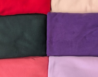 Weighted Scarf up to 1800g **Plain Colour Fleece SCARF** Deep Pressure Sensory Comfort – Autism & ADHD Support – Calming Cozy Neck Wrap