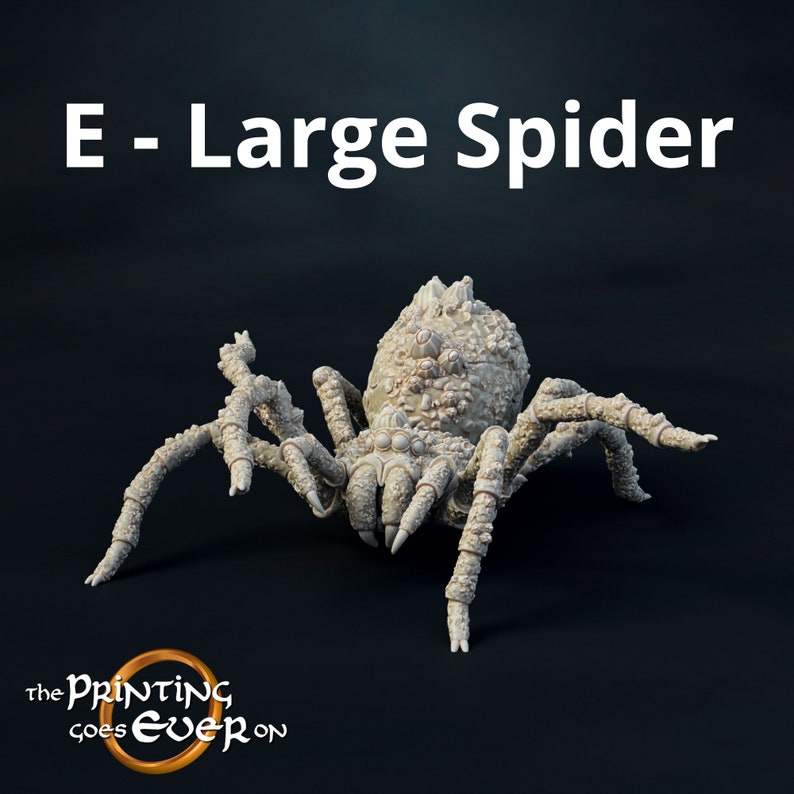 Giant Spiders & Scenery Set / Lair of the Brood Mother Etsy