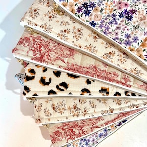 Pochette d'ordinateur / housse zippée / ipad, macbook, sur mesure / idée cadeau femme