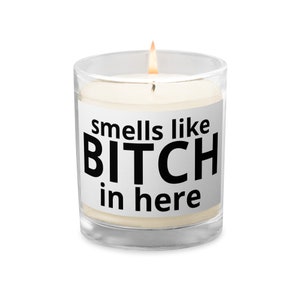 smells like bitch in here candle