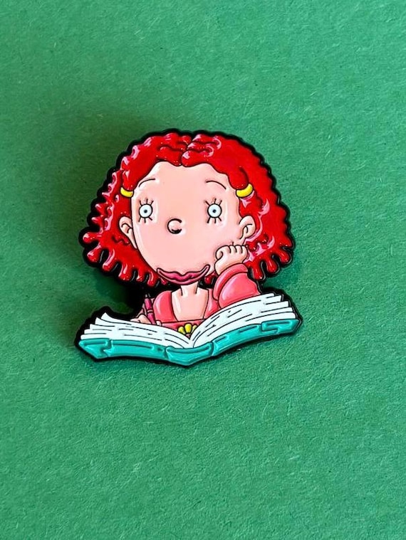 Enamel Pin| as told by ginger! | Lapel pin| Nickelodeon y2k accessory