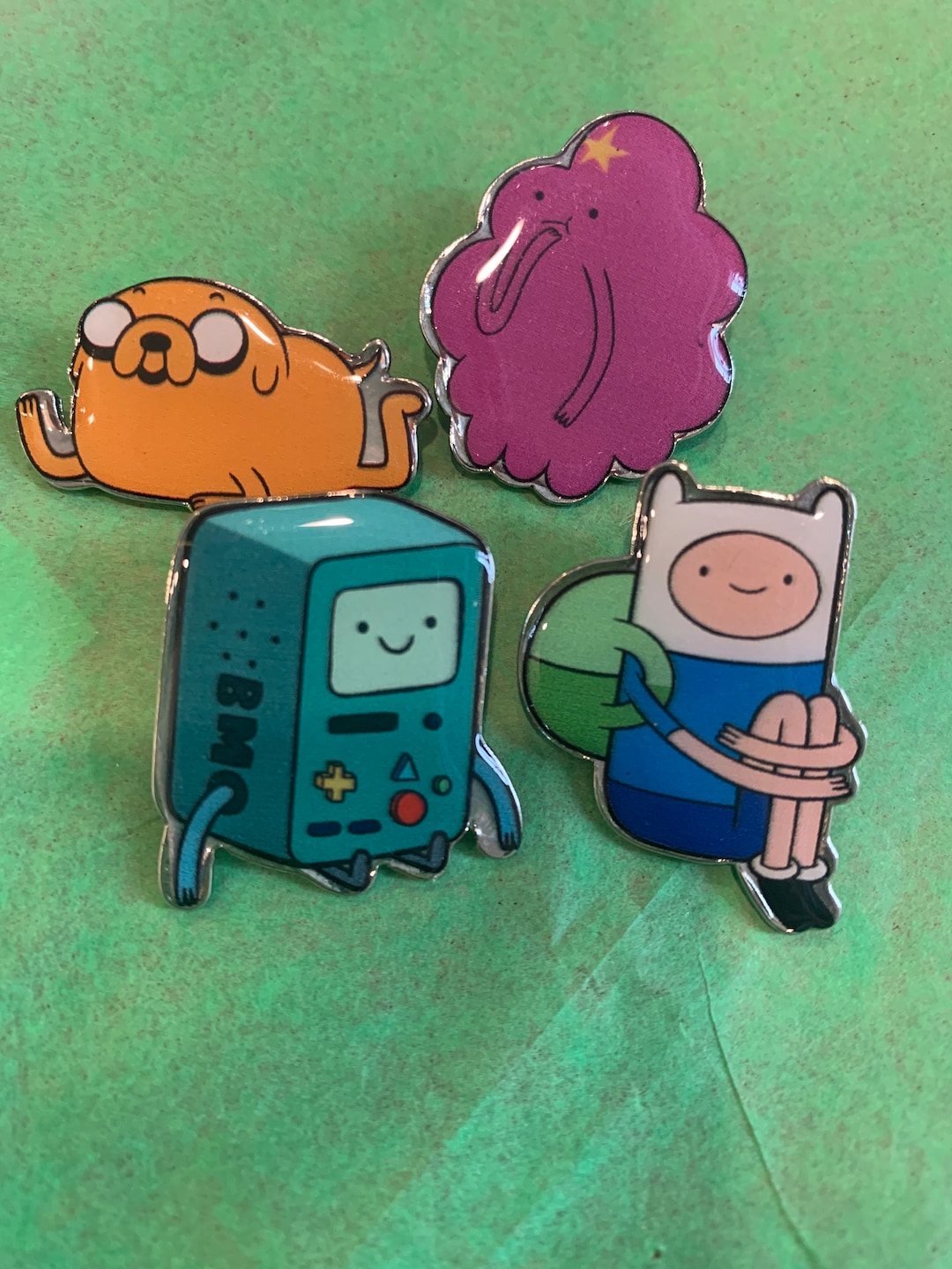 Enamel Pin Bundle Cartoon Adventure Time Lapel Pins Cute Funny Gift Y2k ...