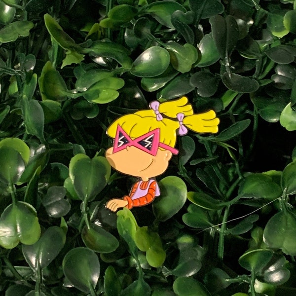 Enamel Pin| Angelica Rugrats | Lapel pin| Nickelodeon