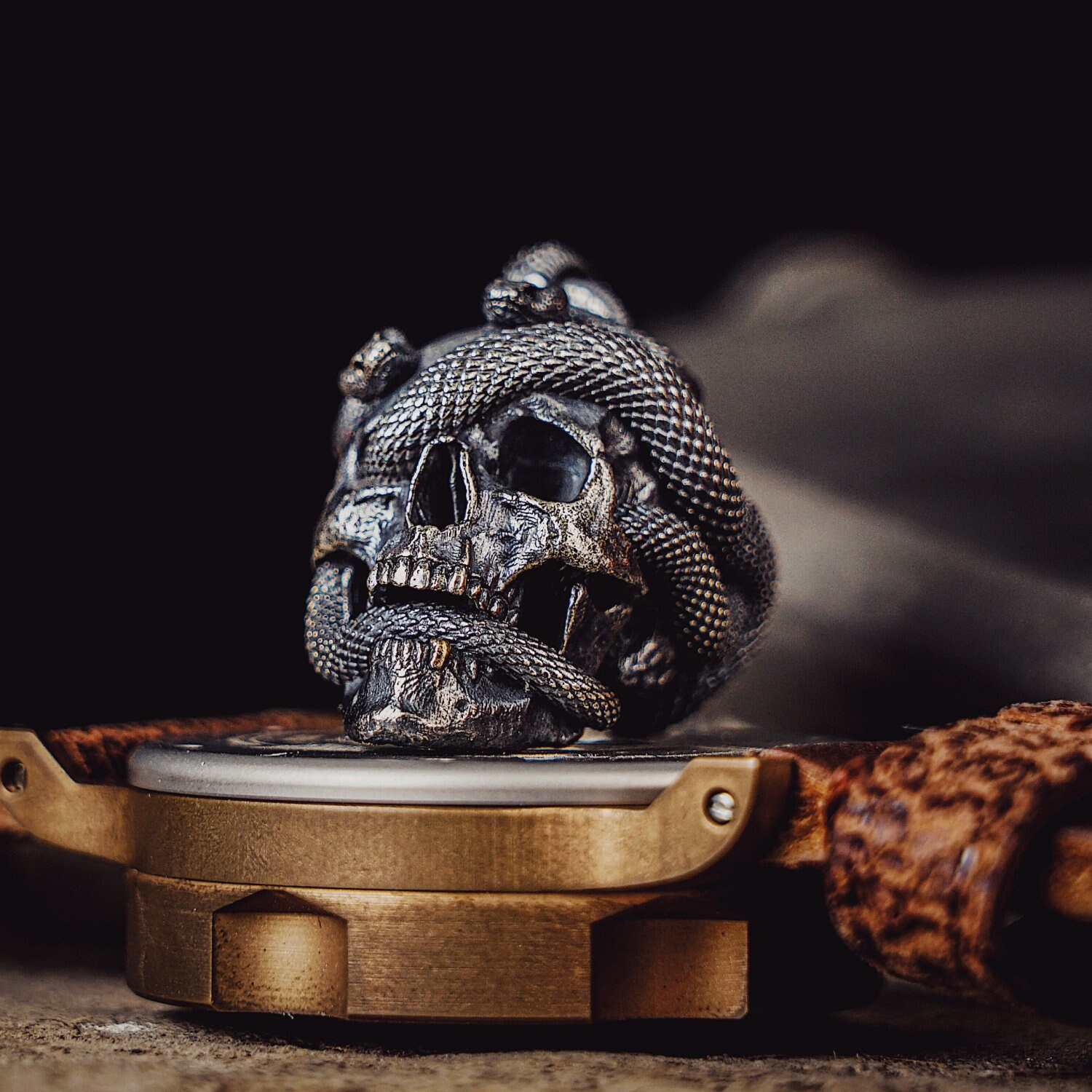 Skull store cremation jewelry