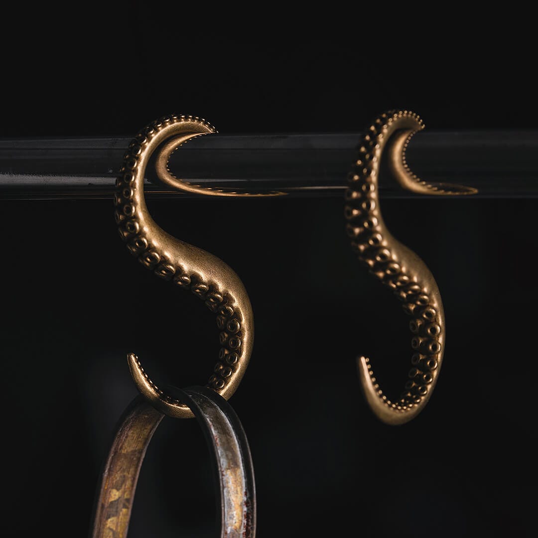 Brass Octopus Tentacle Hook. Creative Hook. Octopus Lovers Gift. Ocean  Decor. Nautical Hook. Handmade Gift. 