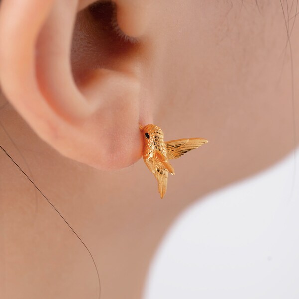 Jeweled Bird Earrings main image 0