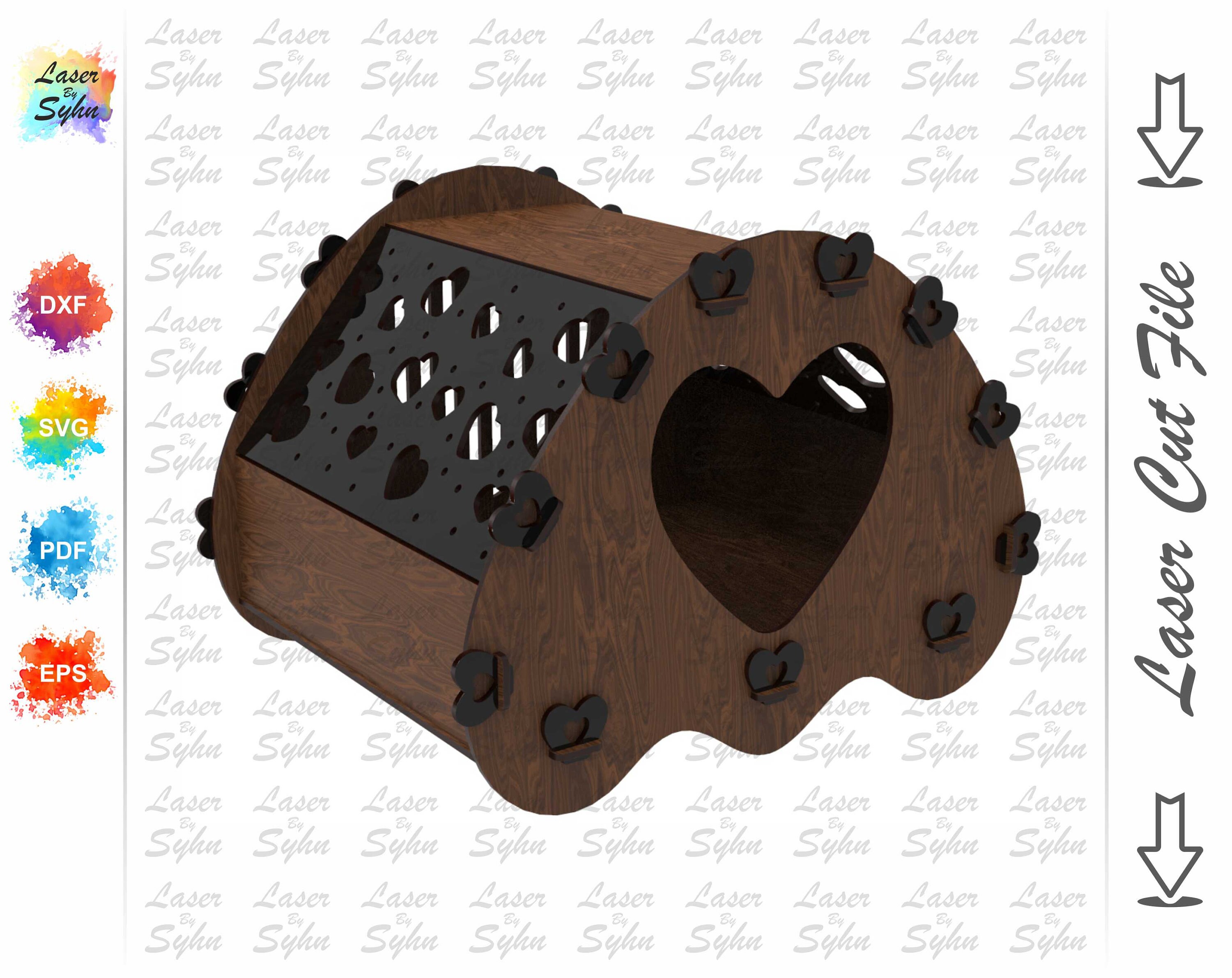 Laser Cut Cat House DXF Cat House Laser Cut Files SVG Etsy Australia