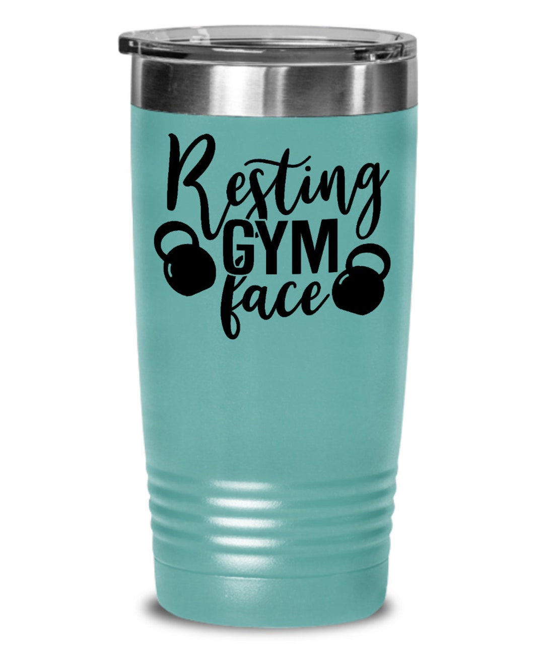 Funny Gym Quotes Tumbler Resting Gym Faceworkout Tumbler Etsy