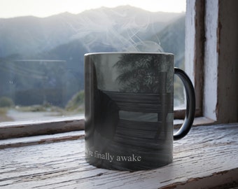 Oh, you're finalement Awake RPG Mug morphing couleur de jeu vidéo, 11 oz