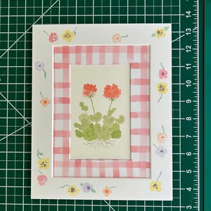 6x8 Black Picture Frame Mat With 2x4 Opening - Custom Mat Board