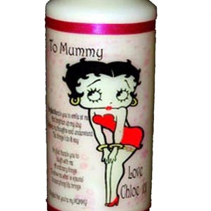 MUMMY Personalised Gift Poem Candle &quot; I&#39;m Glad there&#39;s you&quot; perfect for any occasion