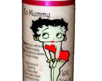 Personalisierte Poem Candle Geschenk für Mama - Handgemachte 6 "Kerze