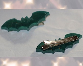 Bat Hair Clips