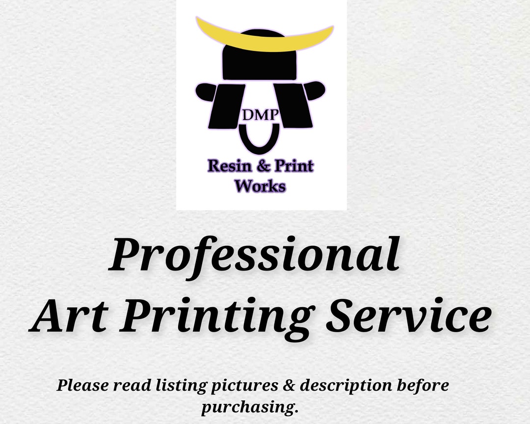 Art Printing Service Etsy