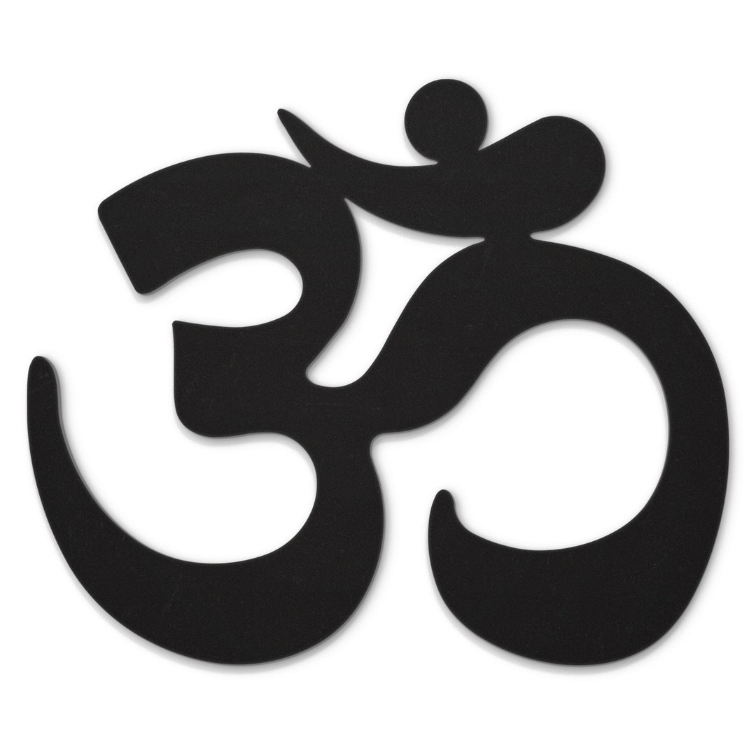 Beautiwall Om Shanti Om Metal Wall Art Decor Etsy