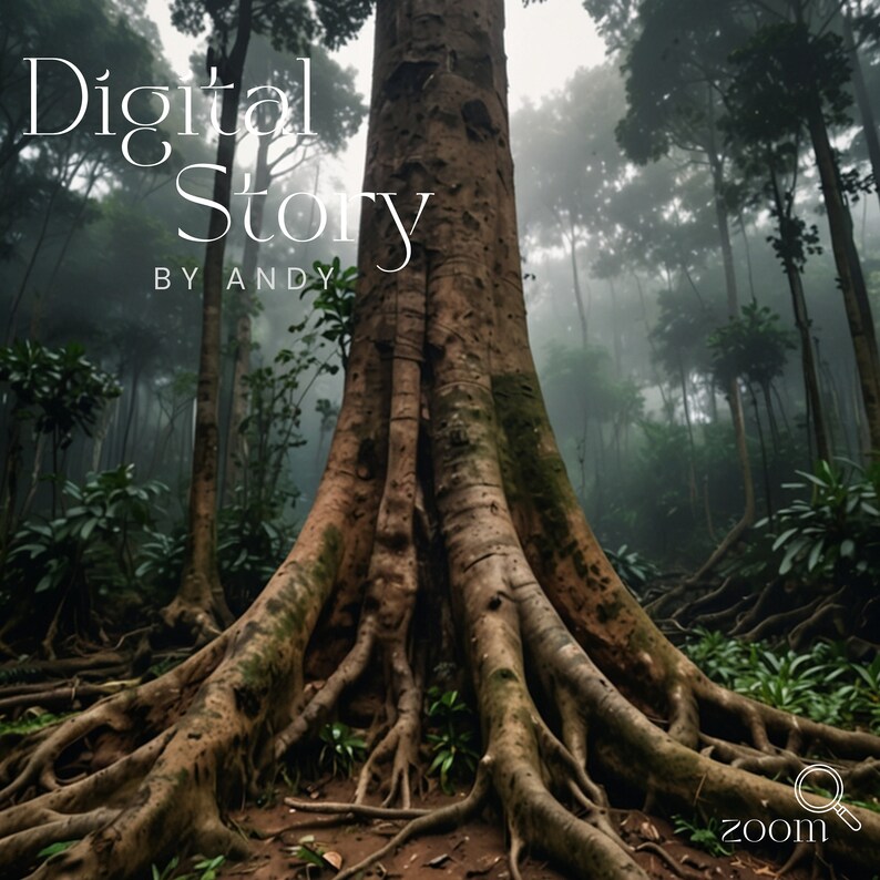 Tree Roots in the Forest - Etsy