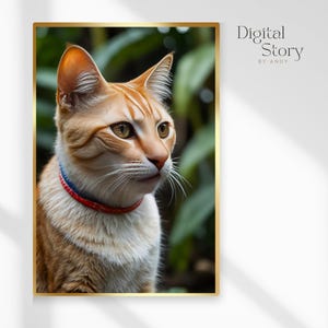 Schöne Katze