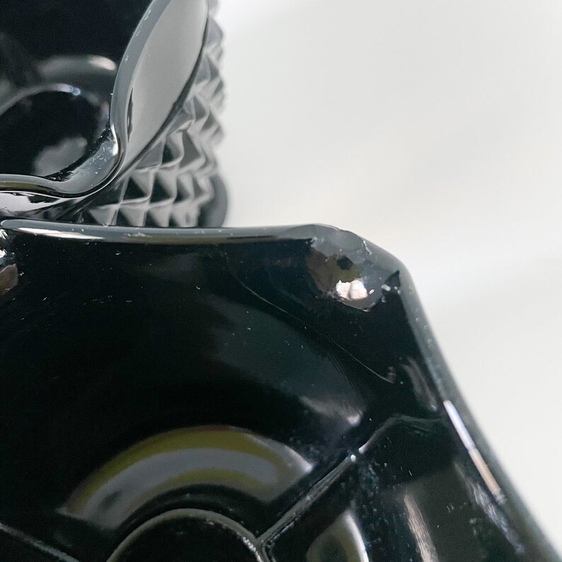 Vintage Black Tiara Cameo Indiana Glass Candle Holders Set of Etsy