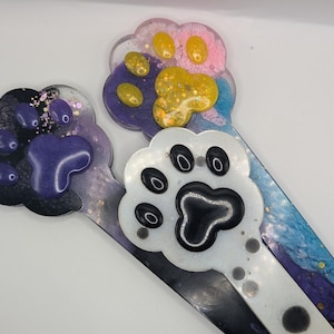 Unique Handmade Paw Paddle (custom colors and designs available)