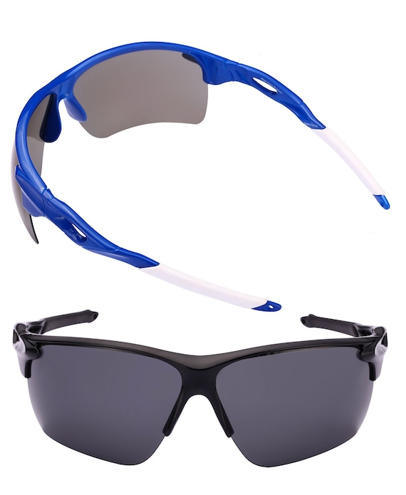 2 Pair of Extra Large Polarized Sport Wrap Sunglasses for Men With Big Heads  -  Canada