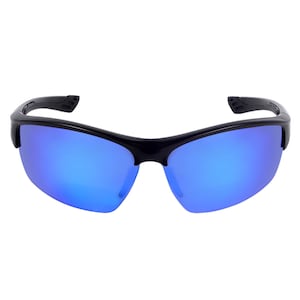 Polarized “The Skillful” Semi Rimless Sport Wrap Lightweight Bifocal Sunglasses for Men and Women